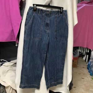 Jeans crop size 4